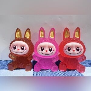 Colorful Little Labubu Figurine Set